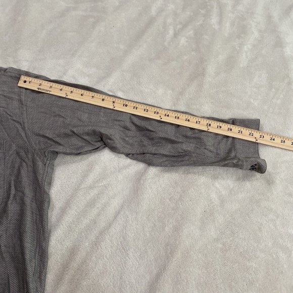 Vintage Gillio Button Up Long Sleeve Shirt Men’s Gray Fishscale Relaxed L - Picture 6 of 7